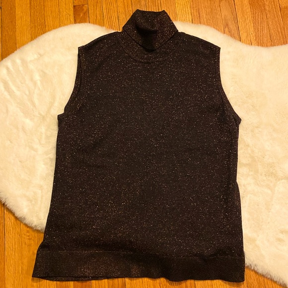 Festive Glitter Sleeveless Knit - Picture 2 of 4